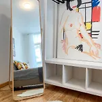 아파트 New Cozy In Porte De Hal 브뤼셀