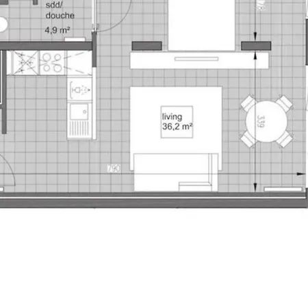 公寓 Studio Dansaert 1km To Grand Place Center With Jaccuzi By Reservation 布鲁塞尔