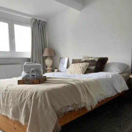 Lovely 2-bedroom Duplex W/ Balcony In Apartmán Brusel