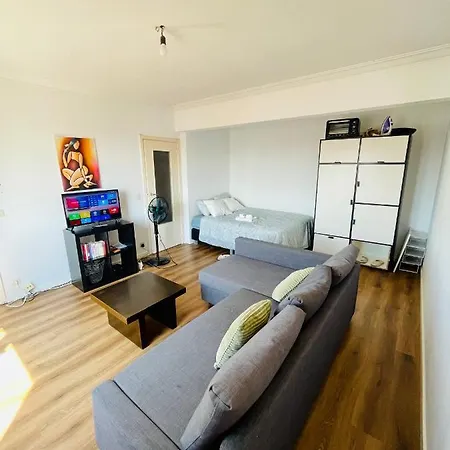 Cozy Studio Near Center 아파트 브뤼셀