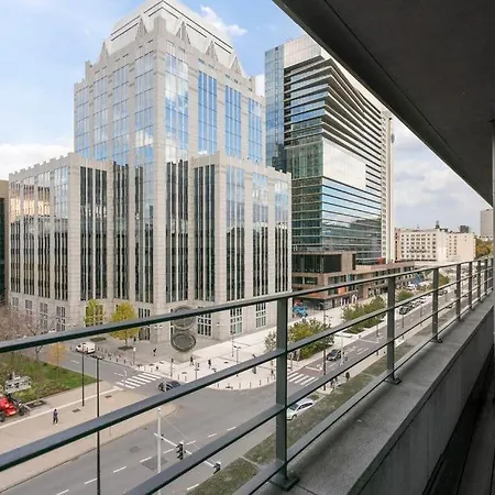 In Heart Of With Balcony View Apartament Bruksela