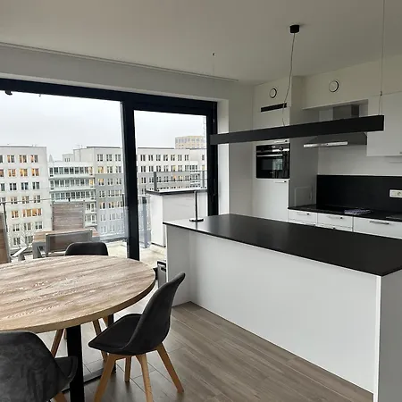 Apartamento Penthouse In With Stunning View Bruxelas