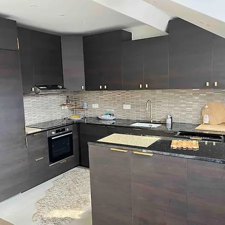 アパート Duplex Avec Terrasse Quartier Europeen ブリュッセル