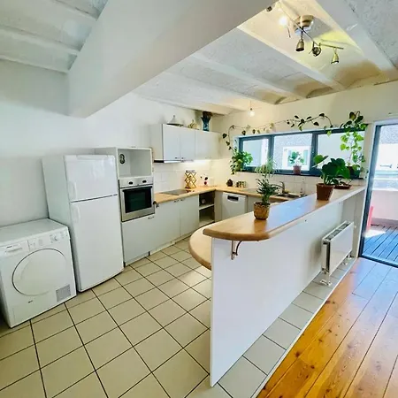 Down Town Oasis-spacious Loft With Private Parking * Βρυξέλλες