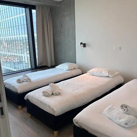 Beautiful With Panoramic View Of Center With Roof Terrace Apartmán Brusel