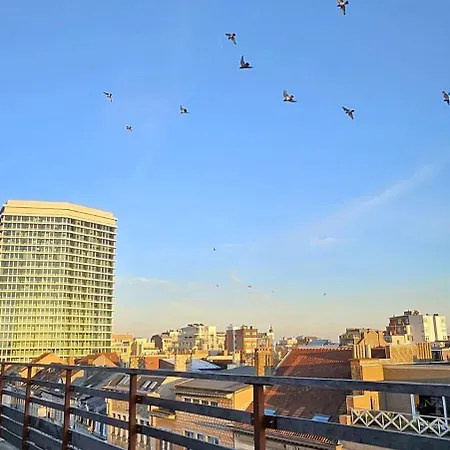 Penthouse Lumineux Avec Grande Terrasse De 40m2 アパート
