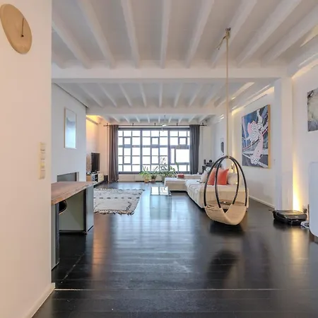Apartman Beautiful Penthouse With Terrace In Brüsszel
