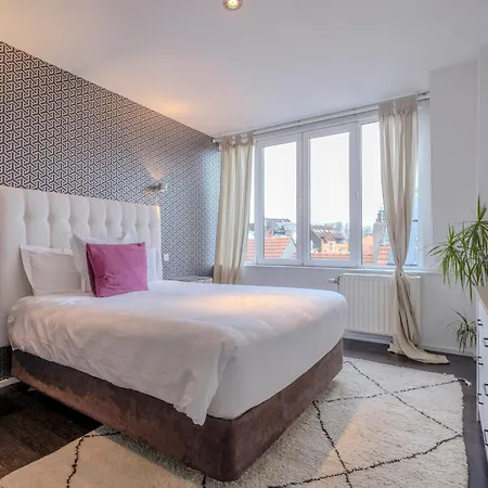 Apartman Beautiful Penthouse With Terrace In Brüsszel