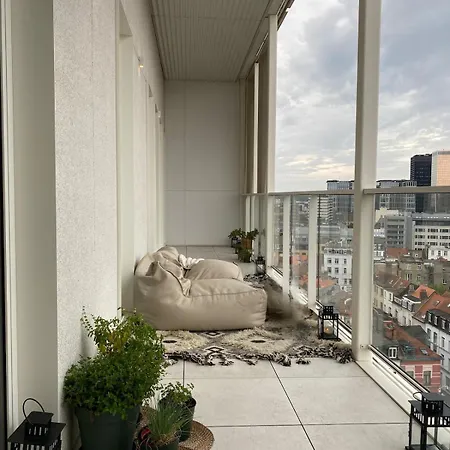 Апартаменты Designer On The Skyline Of Брюссель