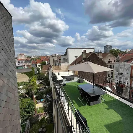 Lägenhet Cozy Apartment In Saint-Josse-Ten-Noode 80 M² Bryssel