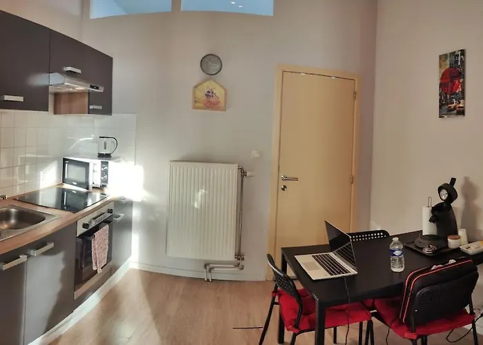 Studio Entier Avec Balcon - Tour Et Taxis * بروكسل