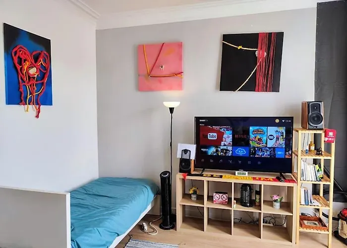 شقة Studio Entier Avec Balcon - Tour Et Taxis بروكسل