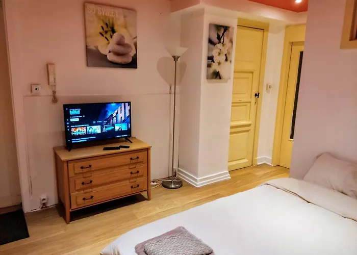 Modern Half-basement 1br Near Montgomery & Vub Brusel