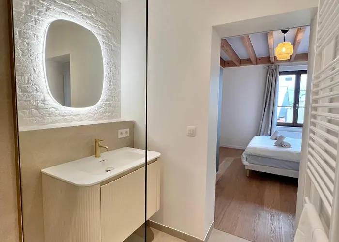 Apartment Duplex Design & Elegant Au Coeur De Brussels