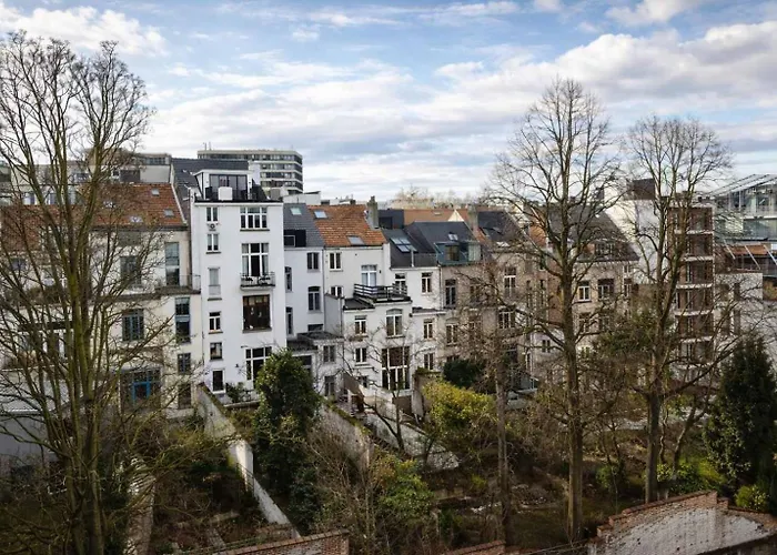 Avenue Louise Skyline View