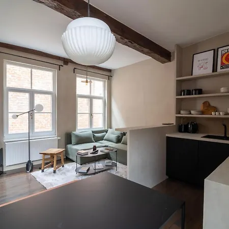 Lovely Triplex In The Heart Of Le Sablon アパート