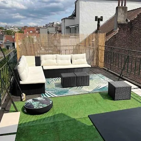 Duplex Avec Terrasse Quartier Europeen * 布鲁塞尔