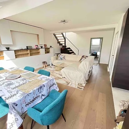 Duplex Avec Terrasse Quartier Europeen 公寓