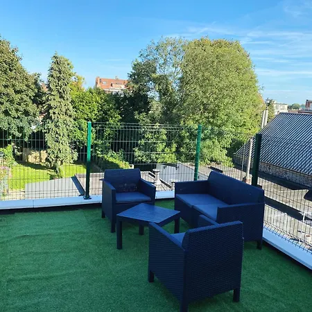 Sweet With Big Terrace Apartman Brüsszel