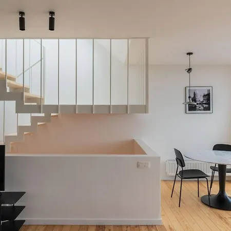 דירה Floor New Duplex Stunning View In Trendy St Gilles *