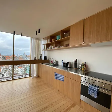 דירה Floor New Duplex Stunning View In Trendy St Gilles *