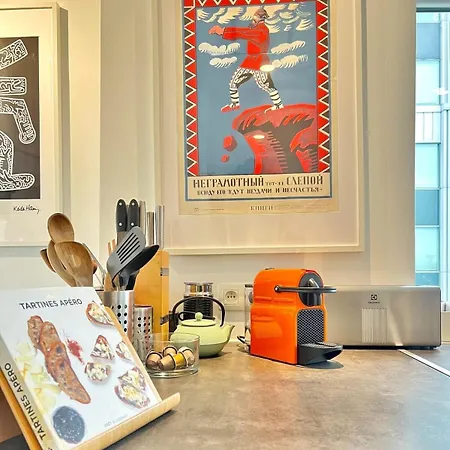 Lovely Loft In Panoramic View! ブリュッセル