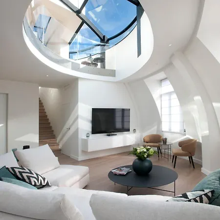 شقة Triplex Penthouse In Centre