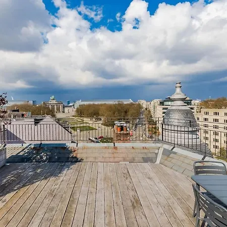 דירה Luxury Penthouse With Panoramic Views 3br *