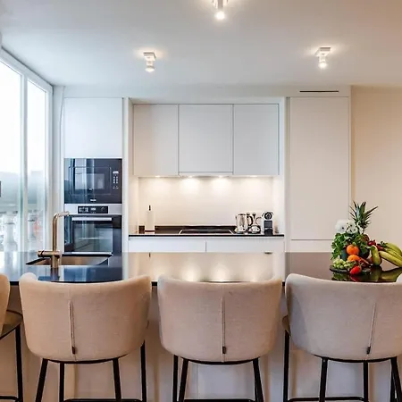 דירה Luxury Penthouse With Panoramic Views 3br *