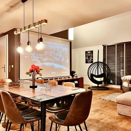 Luxury Loft Duplex Penthouse Of 190m2 & Free Parking ! Apartman Brüsszel
