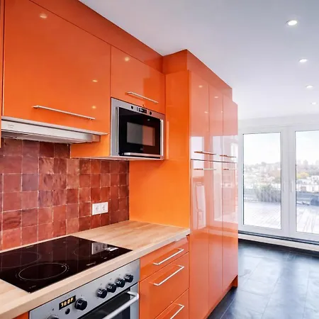 Luxury Loft Duplex Penthouse Of 190m2 & Free Parking ! Apartman