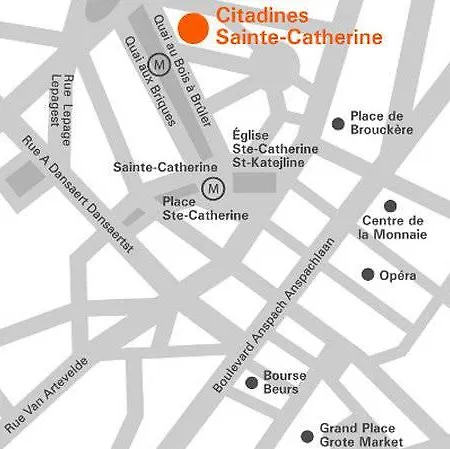 Citadines Sainte-catherine 3*
