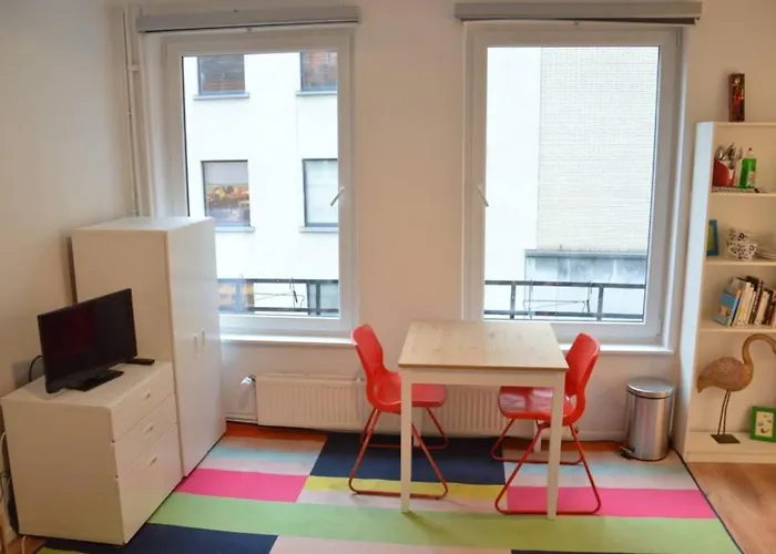 公寓 Nice Studio In Marolles