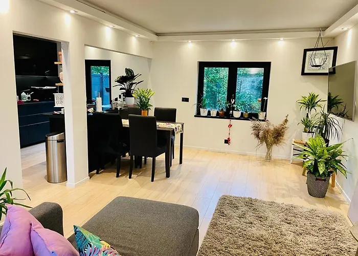 Town House With Garden - 1 With Shared Bathroom * Brusel