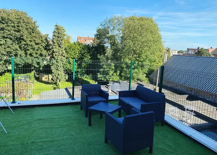 Sweet With Big Terrace Apartman Brüsszel