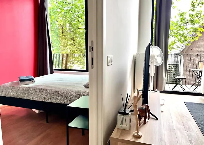 Apartmán Bright Modern Loft In For 4 Brusel