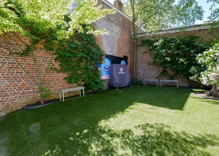 1bd With Garden Brugmann Area Брюссель