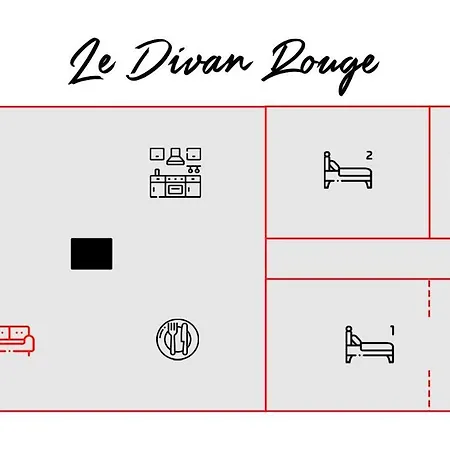 Appartement Le Divan Rouge Apartement, Next Atomium&expo *