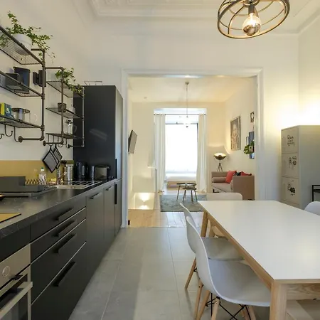 Nice 3 Bedrooms Duplex Between Kanal & Tour & Taxis Appartement *