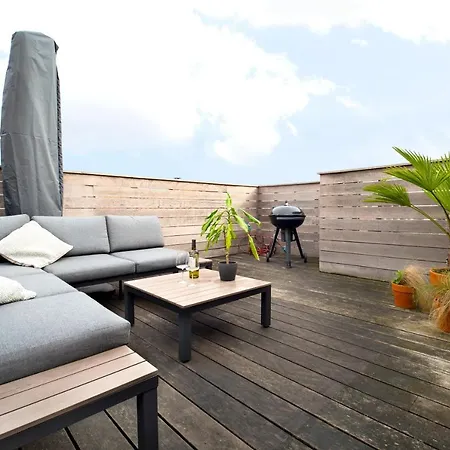 Magnifique Penthouse 3 Chambres Dans Le Quartier Du Canal Daire Brüksel