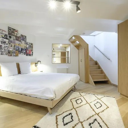 Duplex Tres Cosy 1 Flagey Апартаменты Брюссель