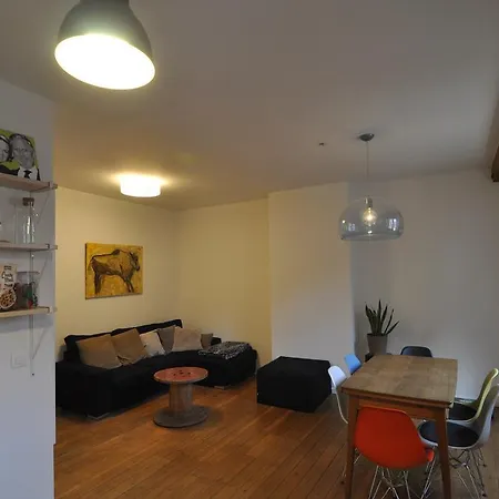 Trendy Penthouse Flat 布鲁塞尔