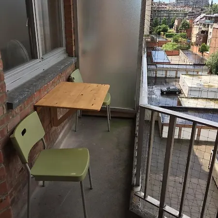 Sunny Studio In Brussels, With A Balcony View Of The Basil. Apartman Brüsszel