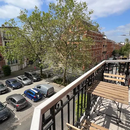 Apartman Cozy, Comfortable Apt, Well Located - Eu Ulb Vub Brüsszel
