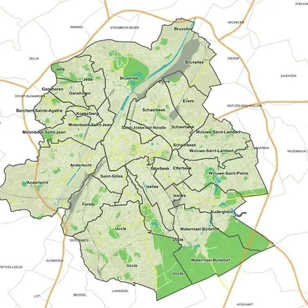 Modern In Molenbeek-saint-jean / 77 M² / Parking Апартаменты Брюссель