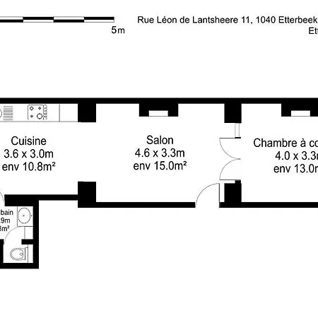 公寓 In Brussels, Lantsheere By Homenhancement Sa