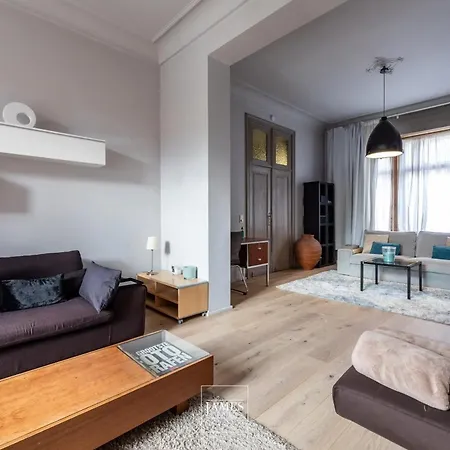 公寓 Spacious In Brussels, Large Private Garden