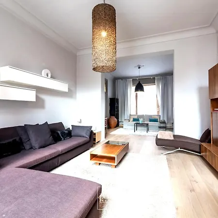 公寓 Spacious In Brussels, Large Private Garden