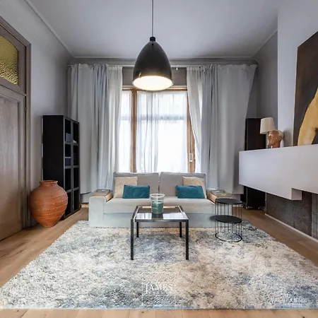 公寓 Spacious In Brussels, Large Private Garden