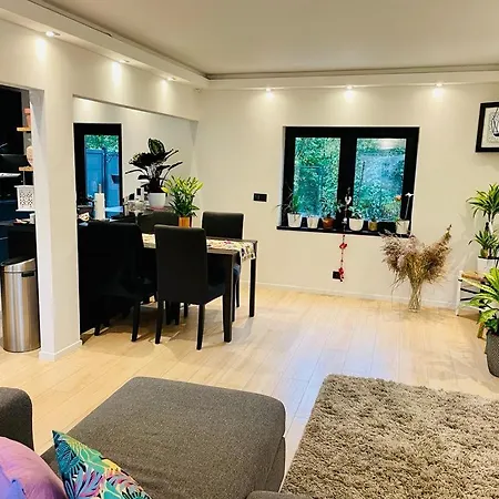 Town House With Garden - 1 With Shared Bathroom * 布鲁塞尔